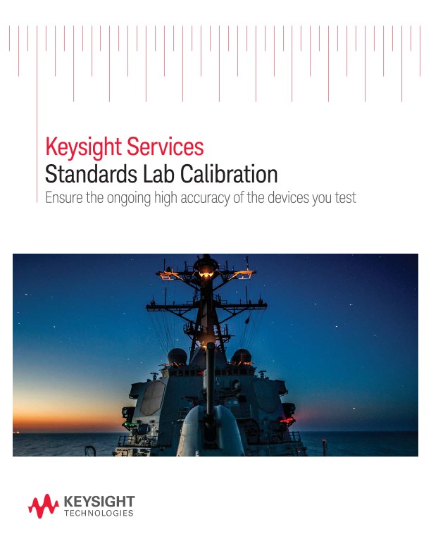 Services Standards Lab Calibration PDF Asset Page Keysight
